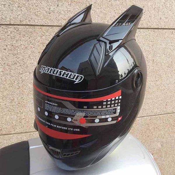 

malushun brand pure black color motorcycle helmet casco motocross knight helmet in four seasons full face flip up