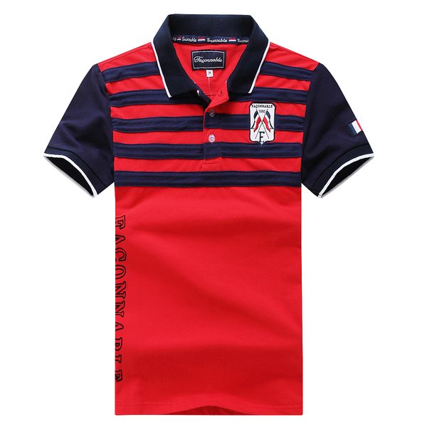 

стиль New Façonnable Short Polo Моды для мужчин хорошего дизайна качества Бесплатной достав