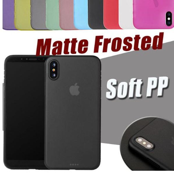 

10pcs colors ultra thin matte protective transparent clear flexible soft cover case skin for iphone x 8 7 plus 6 6s 5s samsung galaxy s9 s8