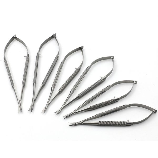 

microscopic instruments 12.5 cm micro scissors inner barrier cut quality stainless steel scissors hand membranous envelo