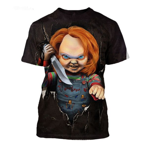 

новые мужчины / женщины 3d футболка детская игра печати с коротким рукавом смешные футболки harajuku фитнес повседневная топы рубашка u933, White;black