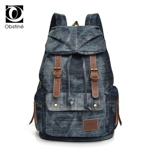 

classical women denim backpack back pack bags woman 2018 canvas backpacks girl school cool bagpack for school female male