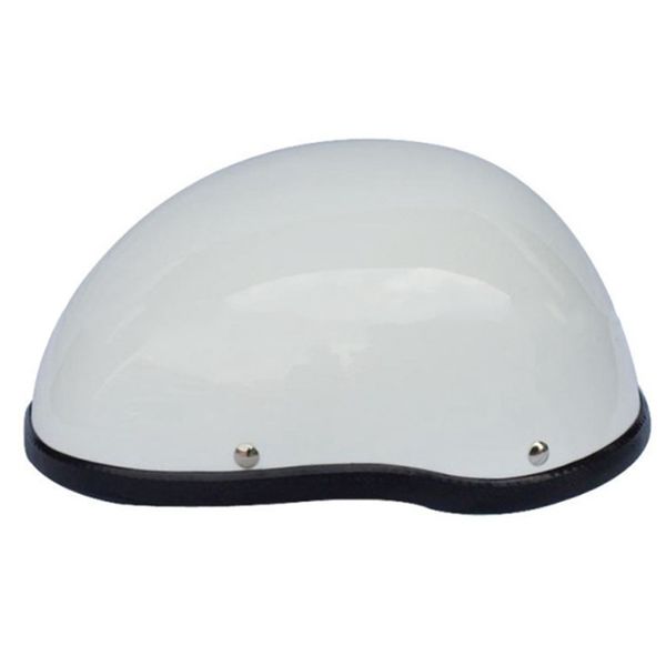 

1piece 57-62cm abs plastic motorcycle helm motorcross capacete half helmet for retro matte bright black