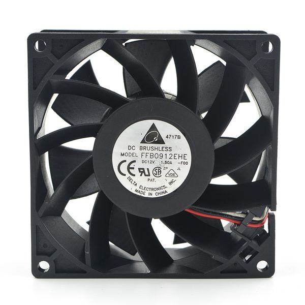 

9038 ffb0912ehe dc 12v 1.5a 9cm delta force type double ball fan