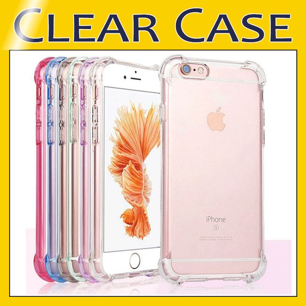 

colorful transparent air cushion bumper soft tpu case for iphone 11 pro max x xr xs max 8 7 6 6s plus samsung s10 s8 s9 plus note 8