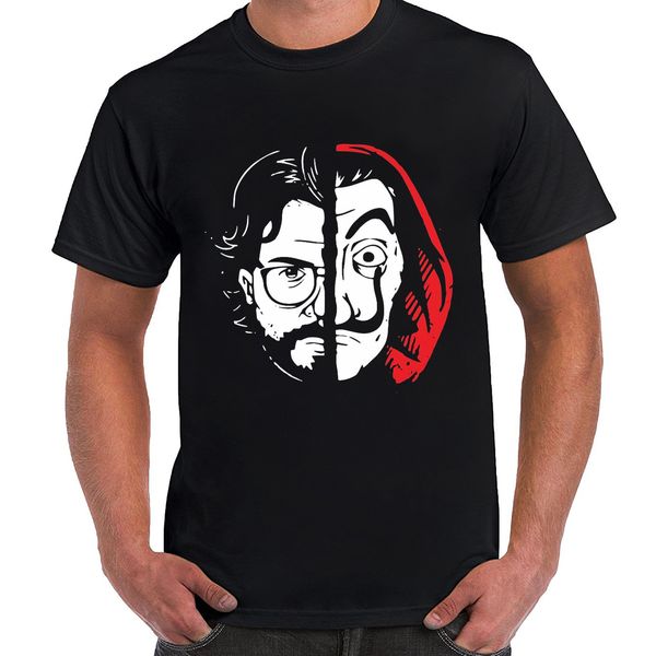 T Shirt Maglietta Casa De Papel Casa Di Carta Tv Series Tokyo El Profesor Berlin Print T Shirt Slogan T Shirts From Monkey3369 1153 Dhgatecom