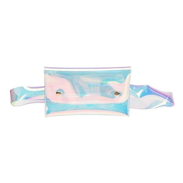 

waist bag women waterproof clear transparent bag crossbody bags for women fanny pack waist belt monedero ##