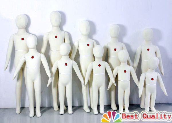 

new arrival child mannequin flexible bendable mannequin, Khaki