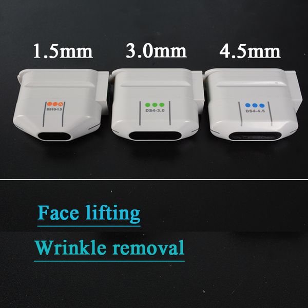 

10000s hifu cartridges with 4.5mm+ 8.0mm +1,5mm+3.0mm+13.0mm for ultrasound wrinkle removal face lift machine