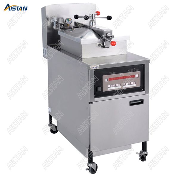 

pfg800 commercial gas henny penny style chicken pressure deep fryer for kfc kitchen with oil filter system oil pump