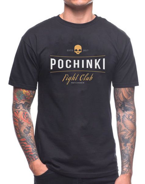 Pochinki Fight Club T Shirt Pubg Winner Winner Chicken Dinner Gamer Game Xbox Funny Tops Tee New Unisex Funny Tops Graphic T Shirt Design Own T Shirt