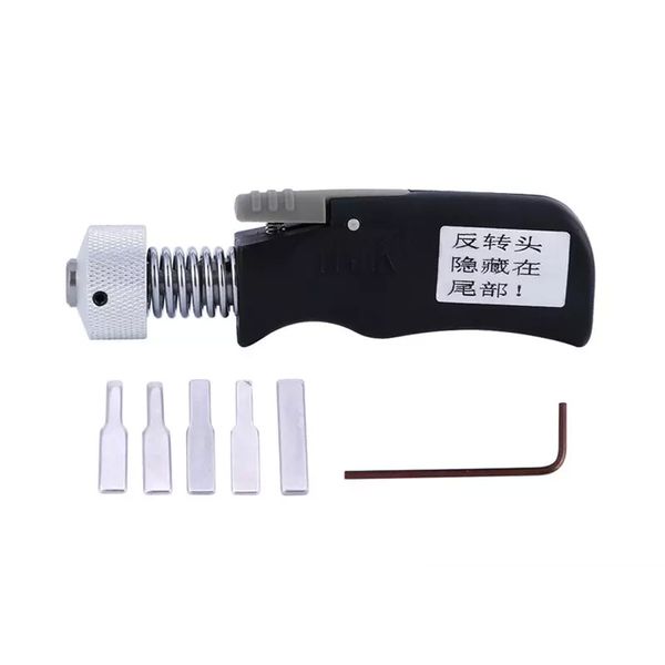 

HUK Straight Shank Plug Spinner+ 4 Flip Heads - Pen Style Plug Spinner - HUK Lock Picking Plug Spinner for Sale