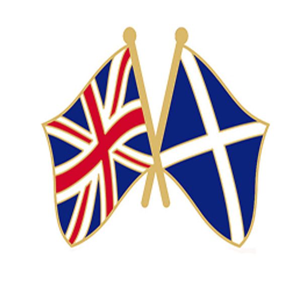UK Scotland Amizade Pin 100 pcs muito Frete grátis