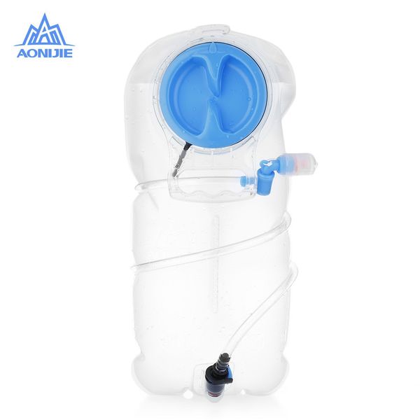 

aonijie 2.5l outdoor sports thickened tpu folding water bag