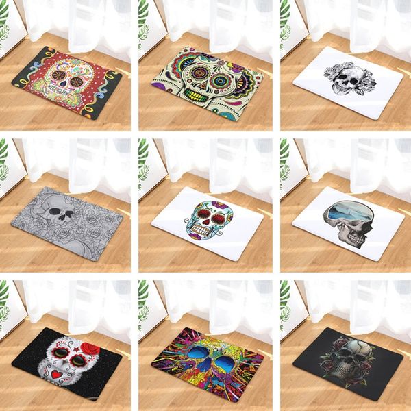 

creative 3d rainbow carpet area rugs anti-skid welcome door mats kitchen hallway bath entrance floor mats home decorative rugs t2i341