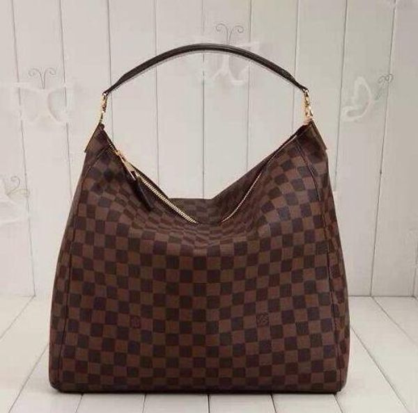 

Cla ic damier brown fa hion portobello gm bag n41185 handbag oxidized real leather iconic bag houlder cro body bu ine bag