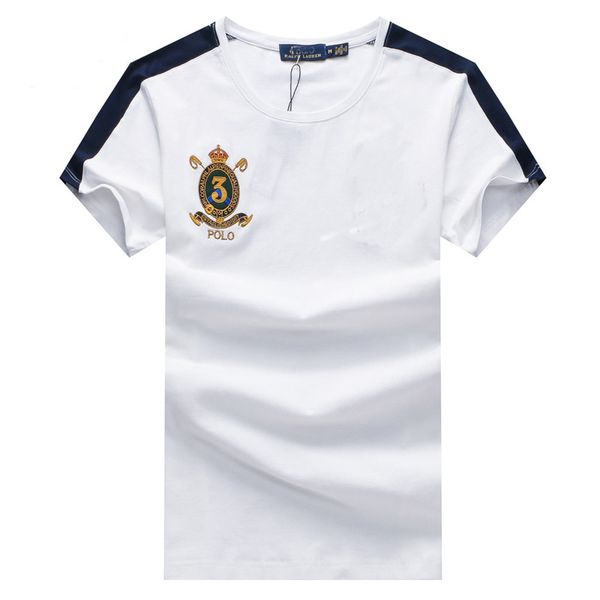 

Бесплатная доставка!2018 высокое качество TopsTees круглый воротник корона рубашки с к