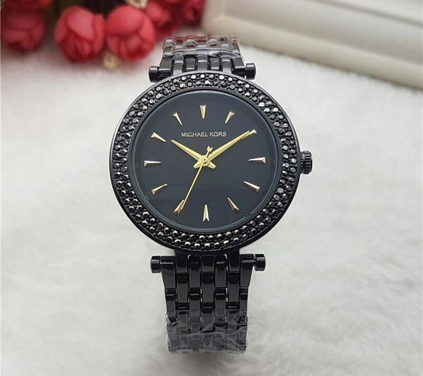

Super brand M wrist watch Japan Gold Movement M Classic Metal Watch+ 14 colors available men women gold stainless steel brand fashion watch