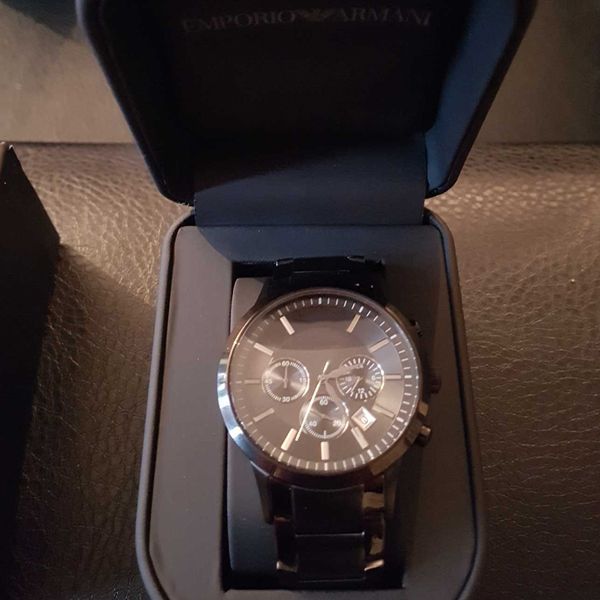 

gunmetal new mens classic chronograph black watch men's ion fashion 2018 steel 2453 iaxls, Slivery;brown