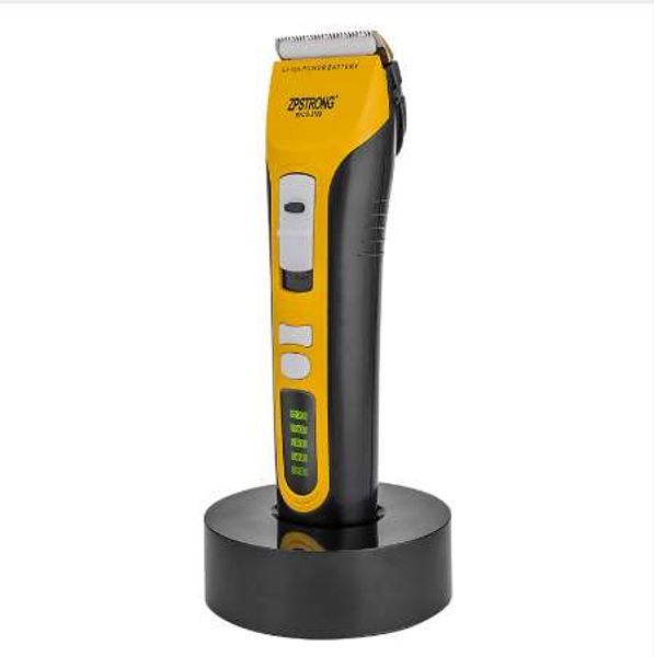 

25w professional electric hair trimmer rechargeable hair clipper haircut beard trimmer razor for men led display 110-240v