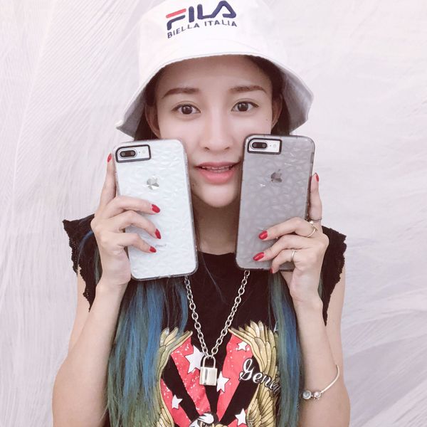 

2018 new arrival for iphone case diamond vision transparent for goophone x designer phone case tpu back cover
