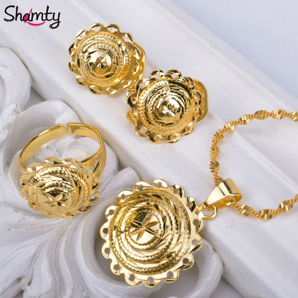 

shamty african small size чистое золото цвет эфиопские ювелирные наборы эфиопские эритрейские наборы для ювелирных изделий habesha для женщи, Slivery;golden