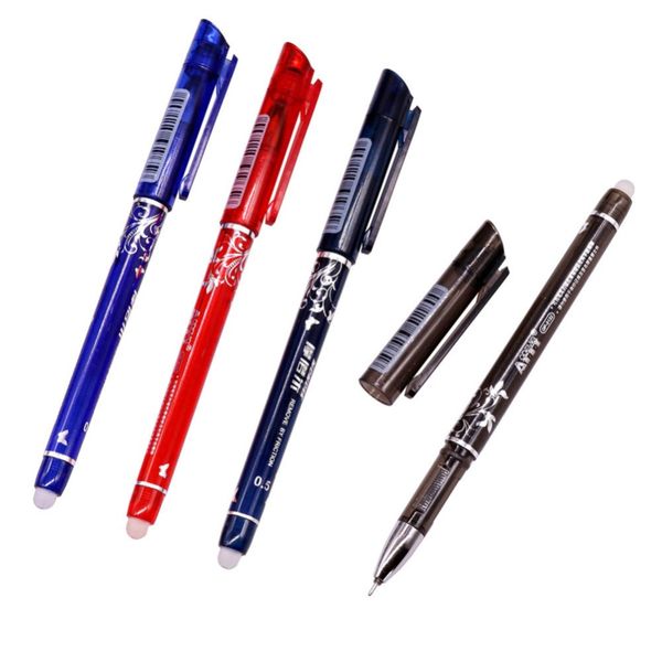 

144 pcs 0.5mm blue or dark blue or red black refill erasable pen stationery gift pen promotion length 150mm student office