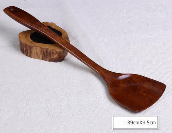 

bar flatware natural wood turners with long handle not stickt pot cook frying egg steak fish cooking utensils kitchen accessories