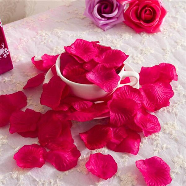 2019 Silk Rose Flower Petals For Wedding Table Decorations Event Party Supplies Multi Color Wreaths From Fql Xl520 0 19 Dhgate Com