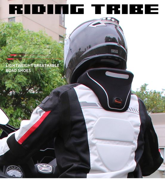 Riding Tribe Motorrad-wasserdichte Jacken, Anzüge, Hosen, Jacke für alle Jahreszeiten, Schwarz, Reflect Racing, Winterbekleidung und Hosen249W