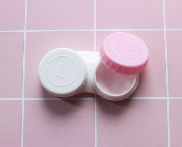 

3 tone contact lens box colorblend colored contacts case contact lens case ing
