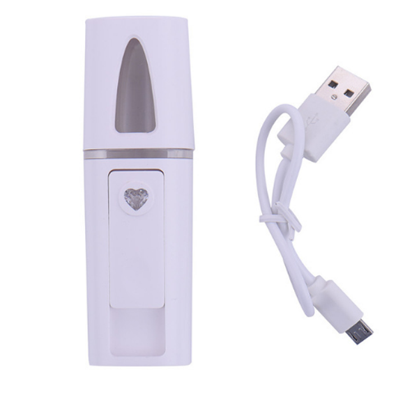 

usb portable mist sprayer facial body nebulizer steamer moisturizing skin care mini face spray beauty instruments device