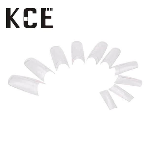 

graceful fashion women 500pcs clear abs plastic tips transparent french false nail art dropshipping, Red;gold