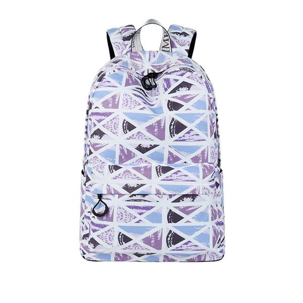 

banabanma lady backpack junior high school student large capacity doodle printed leisure bag backpack women zk40