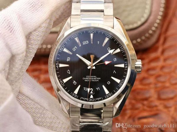 

2018 новых мужских роскошных брендовых механических часов 150 Master Co-Axial Automatic GMT Watches .s