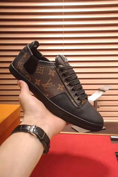 

Горячие продажи новое прибытие люксовый бренд мужская обувь Мода высокое качество low-top мужчины повседневная обувь оригинальный box бесплатная доставка size39-45