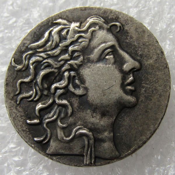 G39 Mithradates VI Silver Stater 84 BC Craft Retrato de Fine Style.Rare Copy Coins Wholesale