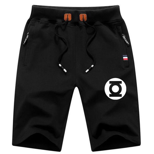 

2018 new shortsmen the big bang theory shorts cotton sheldon cooper leisure shorts men, White;black