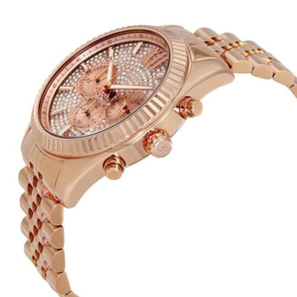 

мода 8580 lexington crystal pave dial chrono мђжкие наѬђне а 6, Slivery;brown