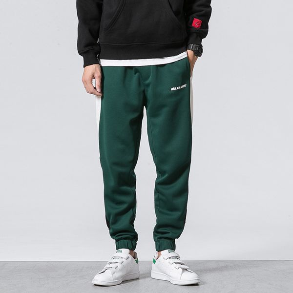 

mens pants fashion casual pants 4 color men long pants sport trousers, Black