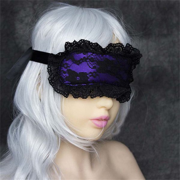 Morease Blinder Eye Mask Patch Blindfold Lace Sleep Sexy Party Erotic Fetish Bdsm Prodotti per le donne Flirt Sex Toy Giochi per adulti S924