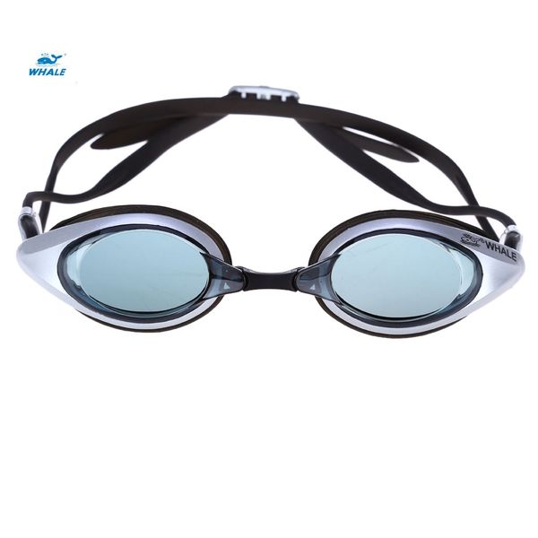 

anti-shock and wide-field whale anti-fog goggle protective eyeglasses swimming tool 3d silicone circle design, good-fit and water-tight