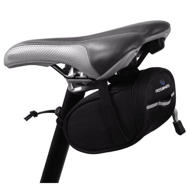 

roswheel waterproof bicycle bag bicycle bike storage saddle bag cycling mtb seat tail rear pouch key wallet