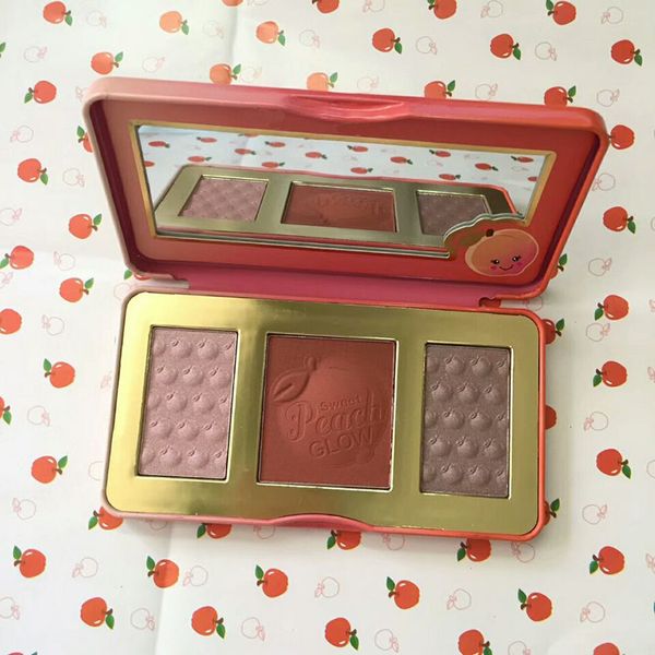 

Sweet peach new makeup faced weet peach glow 3 color blu h powder blu her makeup weet peach glow powder long la ting natural powder