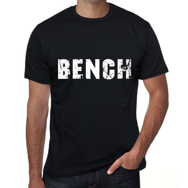 Bench Homme T Shirt Noir Cadeau D Anniversaire 00546 Crazy T