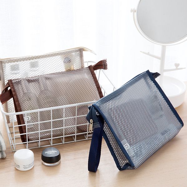 

transparent cosmetic storage bag water - proof washing bag travelling portable mini - cosmetic bag washing pocket