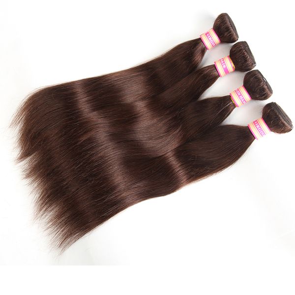 Brazilian Virgin Human Hair Bundles Blonde Auburn Brown Burgundy