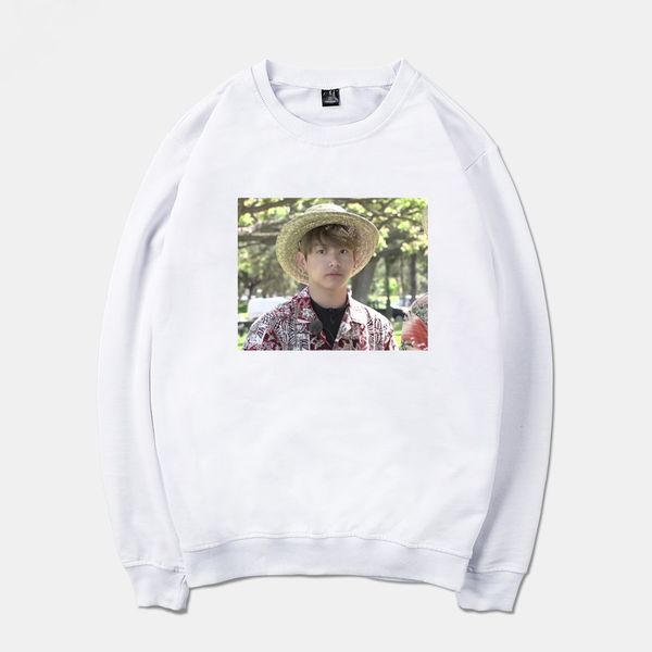 

bts jungkook hawaii kpop spring warm anime hoodies sweatshirt men/women tracksuit hip hop men hoodie clothes, Black