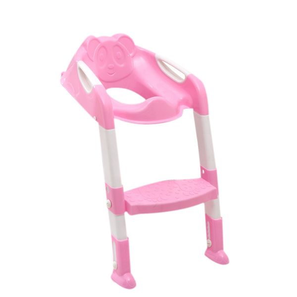 

2 colors baby potty training seat children's potty baby toilet seat with adjustable ladder infant toilet training folding seat