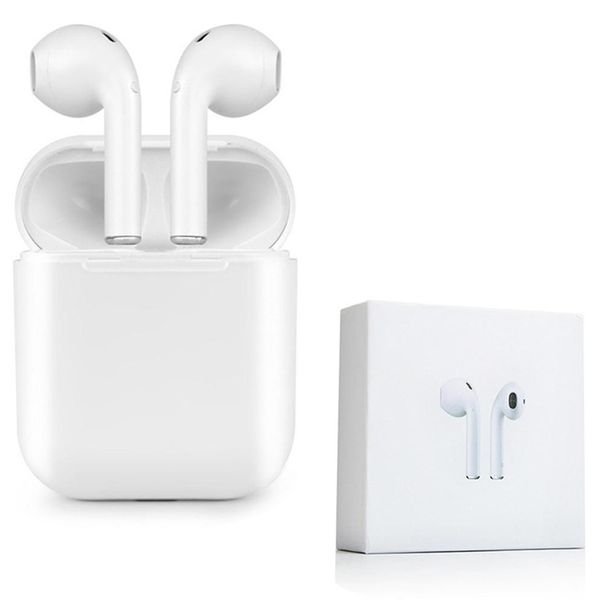 

new 2019 i8 tws twins bluetooth wireless headphones stereo earphone headset with mic stereo v4.2 headphone i7 for iphone with retail package